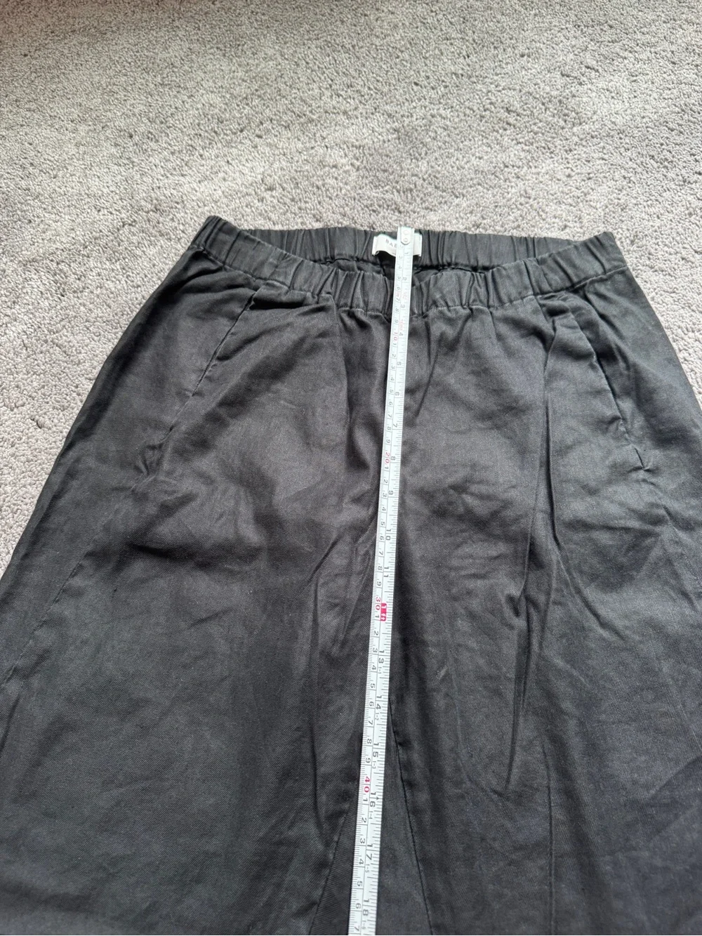 Babaton Linen-blend Casual Pants
